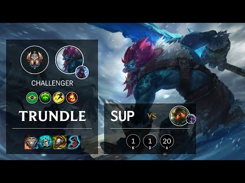 Trundle Support vs Nautilus - BR Challenger Patch 10.15