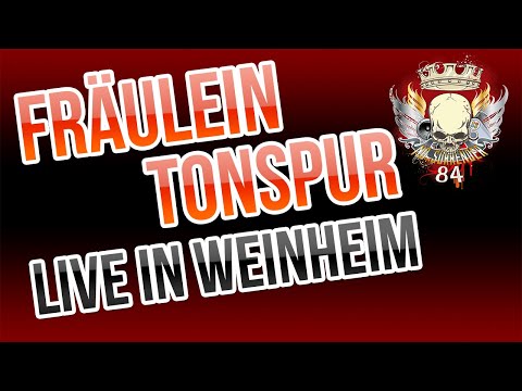 Fräulein Tonspur Live in Weinheim 16.09.2022 (1/2) (4K)