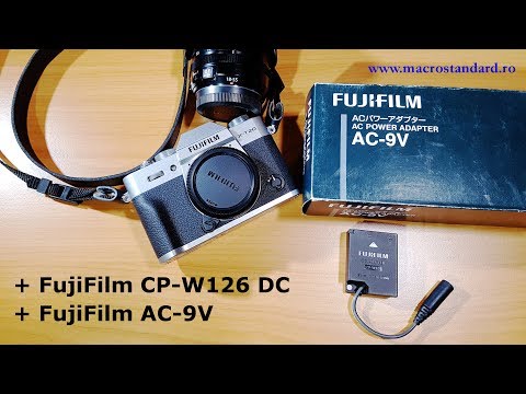 Click aici pentru vizualizare Prezentare adaptor acumulator FujiFilm CP-W126 DC si alimentator FujiFilm AC-9V Prezentare adaptor acumulator FujiFilm CP-W126 DC si alimentator FujiFilm AC-9V
