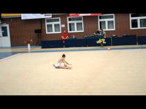 Angela Kosoulieva Finał z Piłką Iława 2014