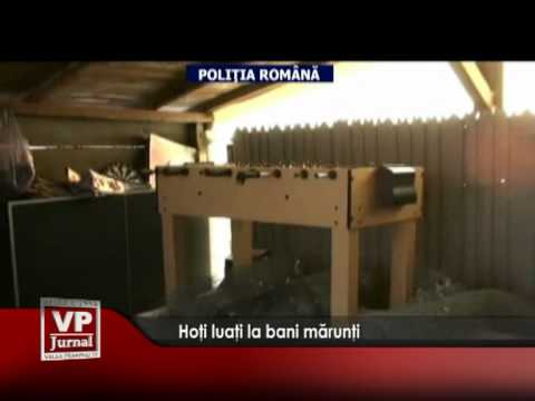 Hoţi luaţi la bani mărunţi