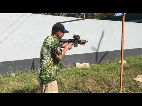 Firing an pws mk107 in slow motion