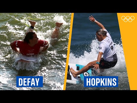 Johanne Defay 🆚 Yolanda Hopkins | Round 3 - Heat #2 | Tokyo 2020