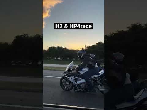 Thumbnail for Ninja H2 & HP4 race #h2 #bmw #bikelife by BMW HP4 Race