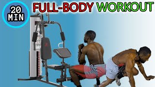 MULTI GYM 20 MIN FULL-BODY WORKOUT | WHOLE BODY**THURSDAY** | Stack Gym