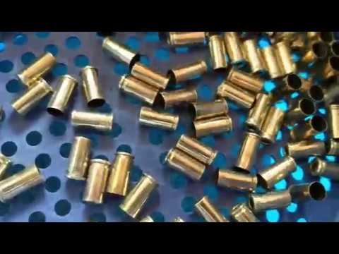 32 ACP Cartridge Reloading - Hornady Brass Tumbler With Corn Cob Media