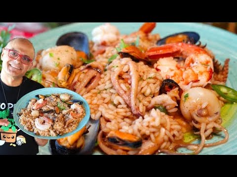 RISOTTO ALLA PESCATORA  non è risotto alla marinara ma risotto alla pescatora