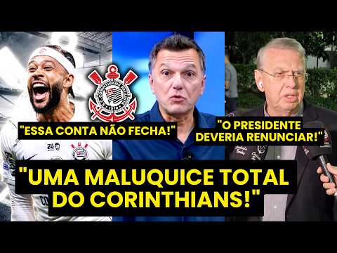 MAURO CEZAR: “É ASSUSTADOR! ESSA LOUCURA SÓ VAI VALER A PENA se…” | MEMPHIS RENOVA COM CORINTHIANS