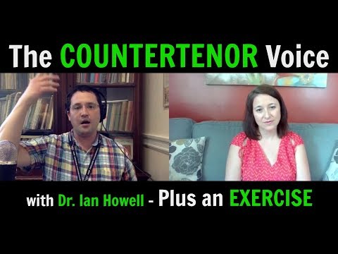 THE COUNTERTENOR VOICE with Dr. Ian Howell - plus an EXERCISE