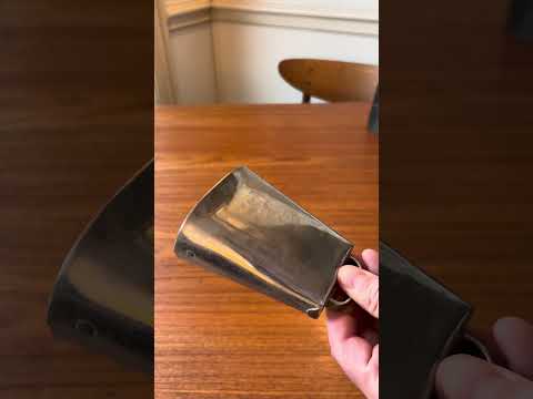 Vintage 1900s 4.25" Steel Cowbell Unmarked - See Video! image 7