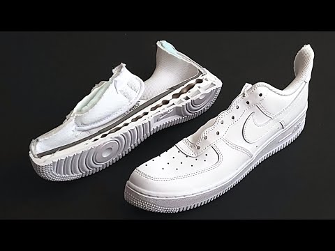 REAL vs FAKE Nike Air Force 1 (CUT IN HALF) 🔪👟