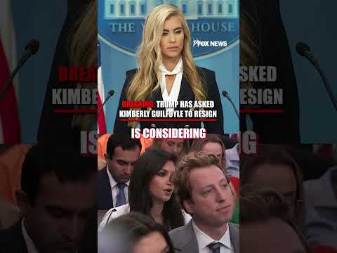 BREAKING: Trump asks Guilfoyle to RESIGN