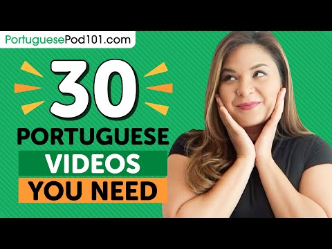 Learn Portuguese: 30 Beginner Portuguese Videos You Must Watch