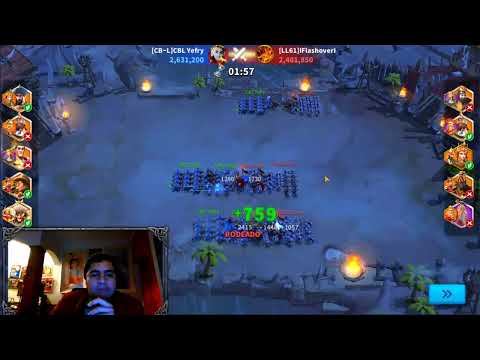 Rise of Kingdoms  - KvK 15 reino 1350 puertas nivel 4