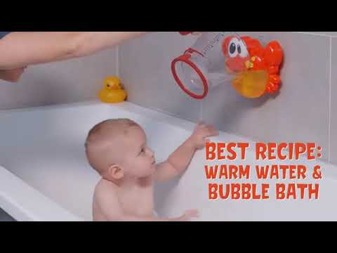 Генератор пены для ванны музыкальный краб на присоске пенообразователь Bubble Crab игрушка для купания с пеной - фото 1 - id-p2182906669