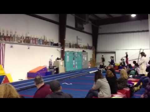 Brandon Krzynefski tumbling 2nd pass