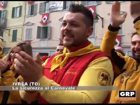 IVREA (TO): La sicurezza al Carnevale - 15.02.2018 - GRP Tv