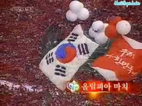 060613 Fighting for World Cup event - Super Junior's Hwaiting song