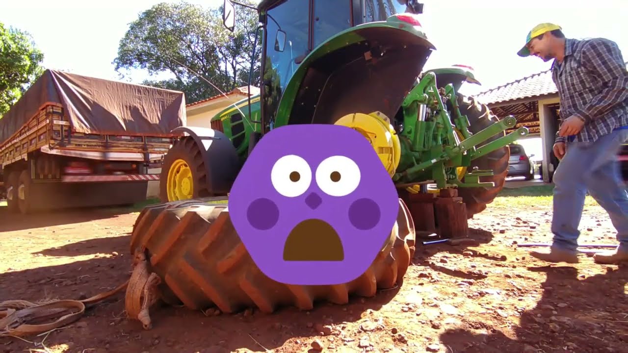 John Deere 6100J  Fazendo Abertura das Rodas  "quase que deu kaka kkk"