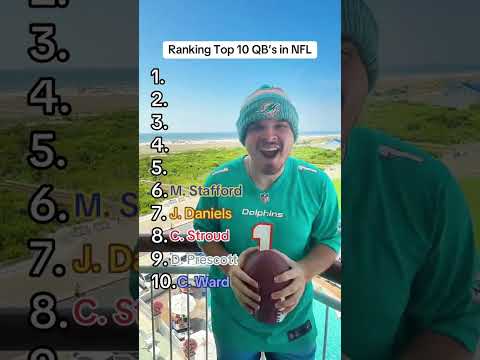Ranking Top 10 QB’s in NFL #nfl #nfltrending #nflviral #nflfootball #nflrankings
