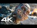 Johnny Cage Vs Baraka 2026 Fight Scene Mortal Kombat 2 Movie Clip 4K