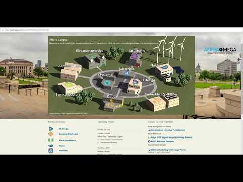 AOPDS ANSYS Learning Hub