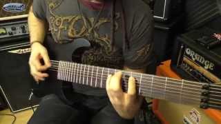 Video thumbnail for Ibanez M80M 8 String Guitar Demo by Rob Chapman