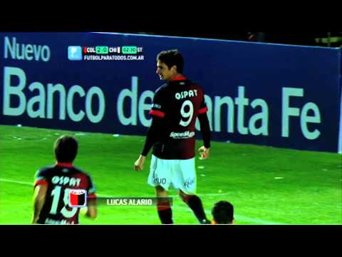 Gol Alario. Colón 2 - Nueva Chicago 0. Fecha 3. B Nacional. Fútbol Para Todos.