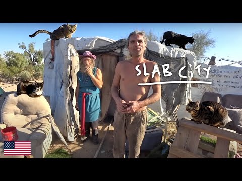 Inside Slab City: America’s Lawless Desert Community! 🇺🇸