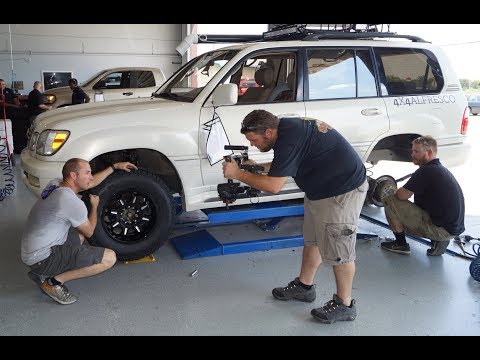 Off Road wheels and Tires on the LX470