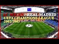 AC Milan Vs Real Madrid UEFA Champions League 2002 2003 Full Match