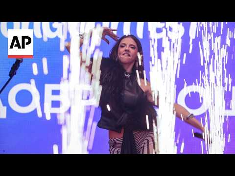 Video Thumbnail: Fans celebrate Dara’s Eurovision win with a huge party in Bulgaria