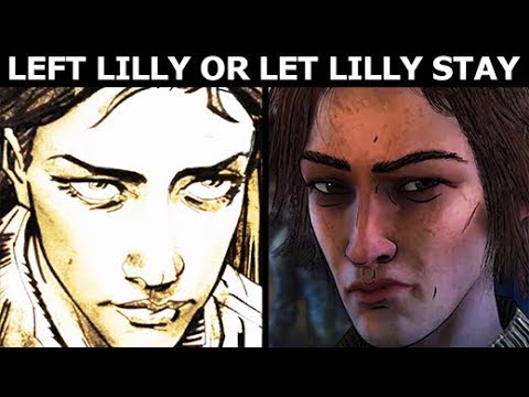 Lee Saved Doug Or Carley, Left Lilly Or Let Lilly Stay - All Options - The Walking Dead S4 Episode 2