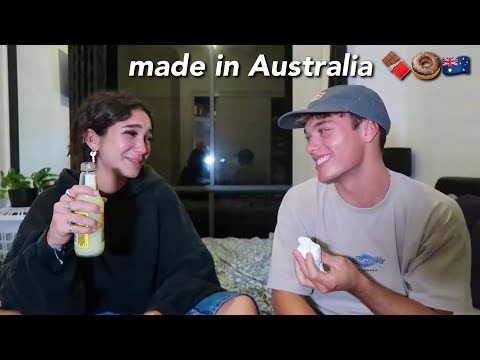 probando cosas típicas de AUSTRALIA!!