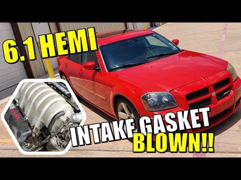 6.1 Hemi Intake Gasket Repaired! Our Dodge Magnum SRT 8 gets some much needed work!