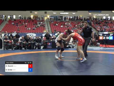 68 Kg Rnd Of 16 Ashley Sword Valkyrie Vs Skylar Grote NYAC