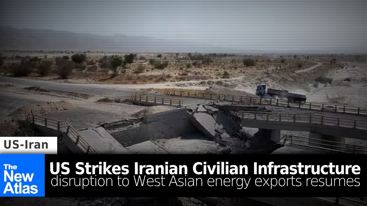 US Bombs Iranian Bridges, Roads - Disruptions to West Asian Energy Exports Resume
