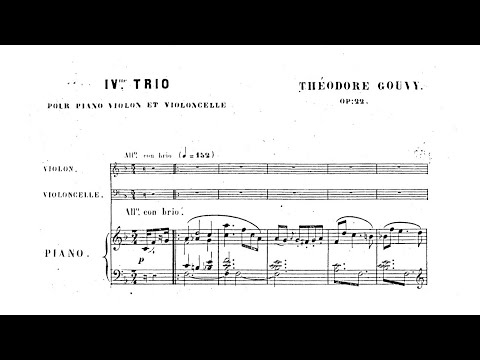 Louis Théodore Gouvy – Piano Trio No.4, in F major