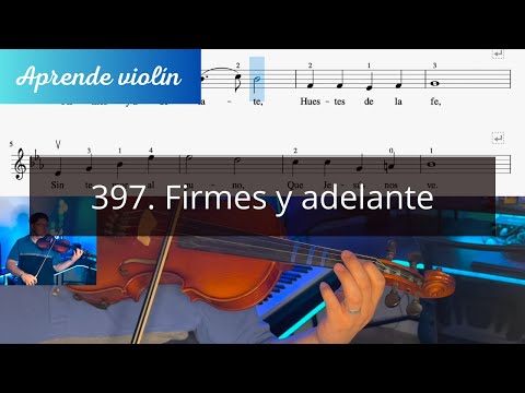 Firmes y adelante - Aprende a tocar VIOLÍN 🎻 | Onward christian soldiers - How to play violín
