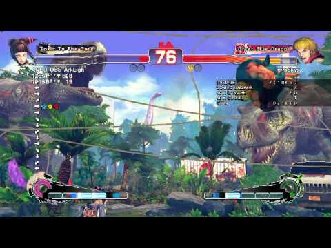 Ultra Street Fighter IV battle: Juri vs Ken