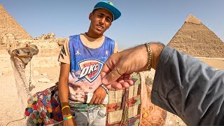 The Hustler Wants My Gold Bracelet As A Tip - Egypt Pyramids 🇪🇬