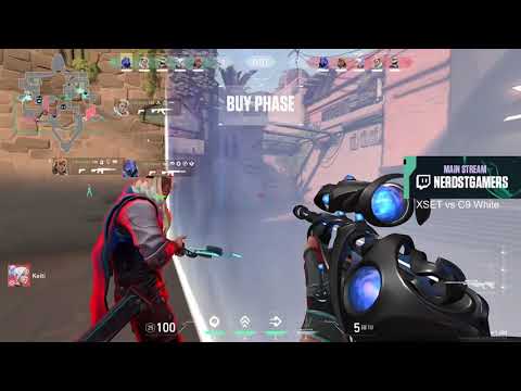 XSET vs C9 White -  VCT Challengers NA - Open Qualifier 01 - Official Nerd Street Gamers Community C