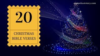 Top 20 Christmas Bible Verses