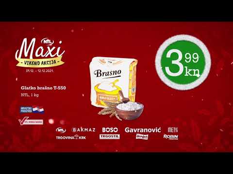 MAXI VIKEND AKCIJA 09.12. - 12.12.2021.