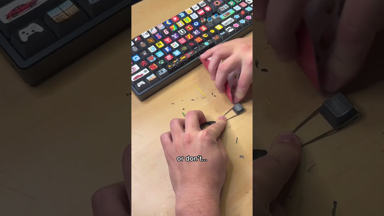 Customize your keyboard! AS Trend! #artwork #satisfying #customkeyboard