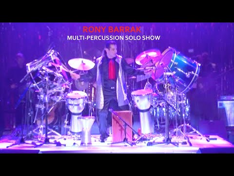 Multi-Percussion solo show by Rony Barrak  روني براّك