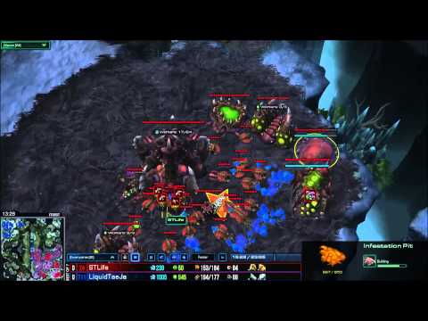 SC2 Taeja vs. Life DreamHack Winter Finals Game 1 Cast