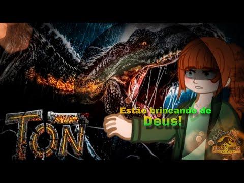 Jurassic World|Reino ameaçado| react a rap Fora de controle|@PapyrusDaBatata|