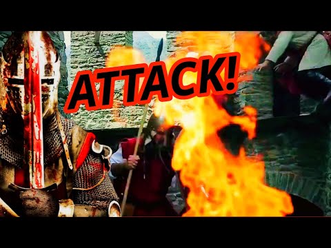 Richard The Lionheart: Rebellion (2015) ~ Castle Siege Attack | Battle Scene ~ England Vs France