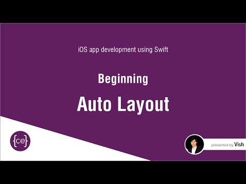 Beginning Auto Layout - iOS app development using Swift